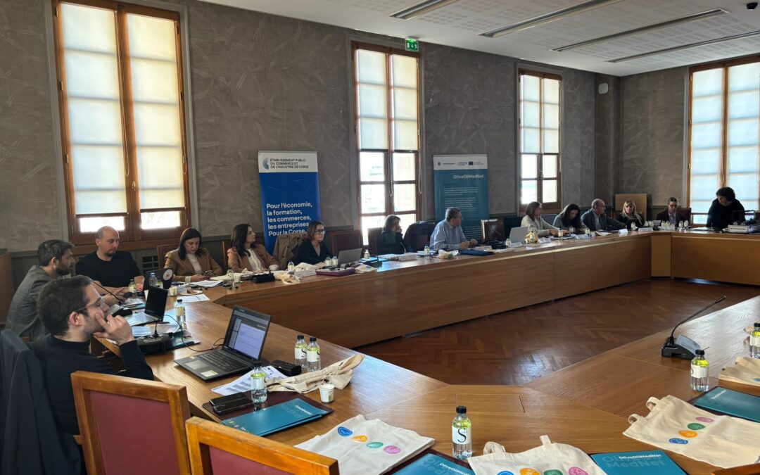 Wesuccessfully held the 5th Project Steering Committee Meeting for the OliveOilMedNet project in Bastia!
